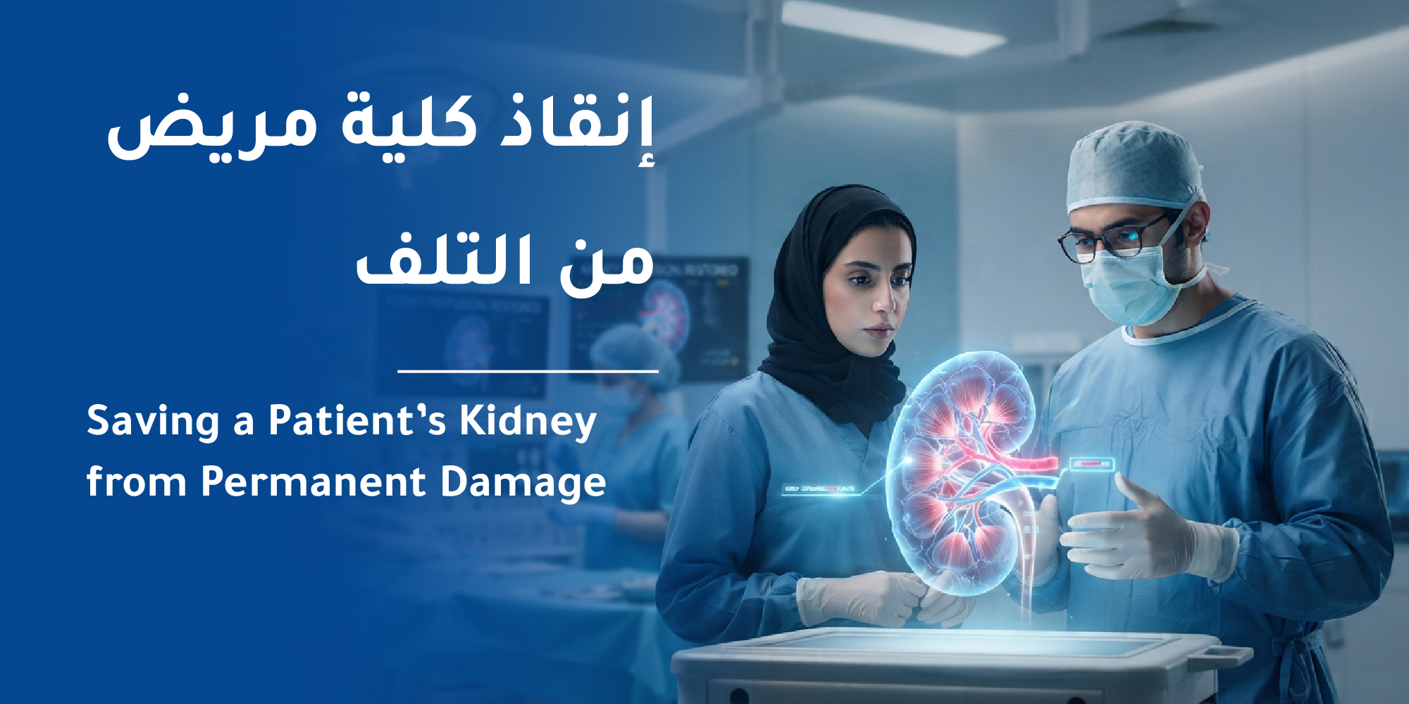 Emergency Intervention Saves Kidney at Mouwasat Jubail