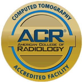 شهادة الإعتماد من الكلية الامريكية للإشعة - التصوير المقطعي المحوسب
